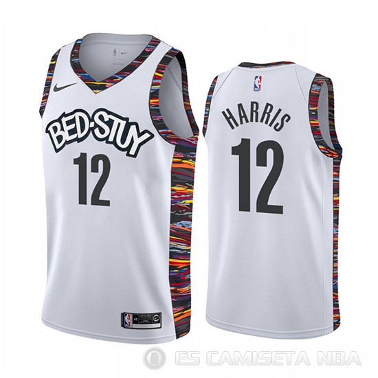 Camiseta Joe Harris #12 Brooklyn Nets Ciudad Blanco - Haga un click en la imagen para cerrar